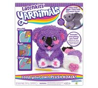 PlayMonster Yarnimals Koala - Loop Your Own Koala - Kit de manualidades - Haz tu propio juguete animal - A partir de 8 aos