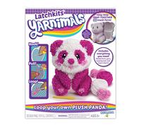 PlayMonster Yarnimals - Panda - Loop Your Own Panda - Kit de manualidades - Haz tu propio juguete animal - A partir de 8 aos