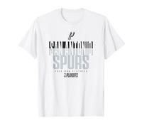Playoffs Oficiales de la NBA 2026 San Antonio Spurs Apilados Camiseta