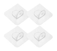 -Playpen -Base, Playpen Stabilisator, 4 Pack White Saugne Cup Fixing Clips, Standunterstützung, vielseitiges Sicherheitsbaffelzaunbasis, Spielzimmer Zubehör für Zuhause