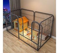 Playpen de Perros - Playpen para Perros, Juegos de Perros Grandes en Suministros para Mascotas Puppy Play PE Pen Pet For Dogs Cat Indoor/Outdoor, 6 Panel FANDIAO
