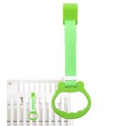 Playpen Pull Up Rings, Baby Walking Helper Crib Pull Up Handles, 40g Ergonomic Practice Tool, Colorful, Enhances Grasping and Pulling Skills for Boys and Girls