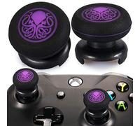 Playrealm FPS Thumbstick Grip Agarres para el Pulgar Extensor Y Impresión Caucho Silicona Apretón Cubrir 2 juegos para Controlador Xbox Series X/S y Xbox One (Secreto De Cthulhu)