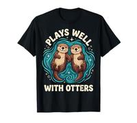 Plays Well with Otters Camiseta