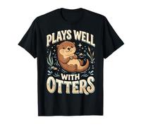 Plays Well with Otters Camiseta