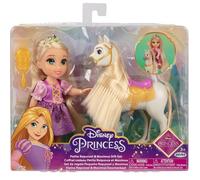 Playset De Princesa Rapunzel Disney Con Muñecas Rapunzel Y Maximus 15 Cm