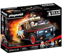 Playset Furgoneta Van a-Team Con 4 Figura Original PLAYMOBIL 70750 Collectors