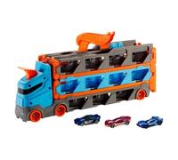 Playset Mattel HOT WHEELS Camión 2 En 1 Transportador Y Pista Asortido, Modelo