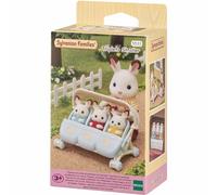 Playset sylvanian families the triple stroller
