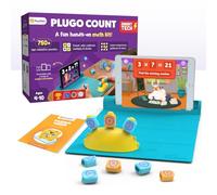 Plugo Count by PlayShifu - Juegos de matemáticas con Historias Durante 4-10 años - Juguetes Stem con secuencias, comparación, Suma y resta (Funciona con iPads, iPhones, pestañas Samsung, Kindle Fire)