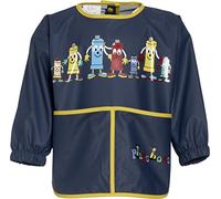 Playshoes Painting Apron with Sleeves Delantal Unisex niños, Azul (Marine), S