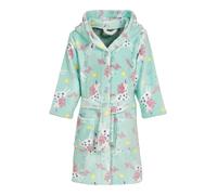 PLAYSHOES Albornoz 'Einhorn' menta / lila / rosa / blanco 122-128 menta / lila / rosa / blanco