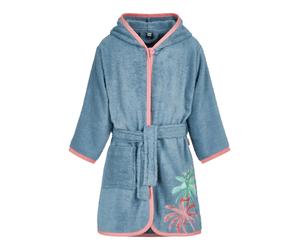 PLAYSHOES Albornoz taupe / verde / rosa 98-104 taupe / verde / rosa