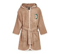 PLAYSHOES Albornoz 'Wildtiere' beige / marrón claro / verde 98-104 beige / marrón claro / verde