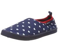 Playshoes Aqua-Schuhe Slipper Herzchen, Aqua-Schuhe Slipper Herzchen Unisex niños, Azul (Blue Marine), 22.5 EU
