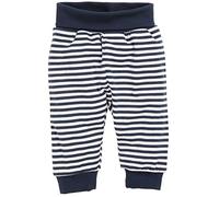 Playshoes Baby-pumphose Interlock Striped, Pantalones de deporte Unisex niños, Azul (Navy Blue/White 171), 68