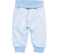 Playshoes Baby-pumphose Interlock Striped, Pantalones de deporte Unisex niños, Azul (White/Blue), 44 cm