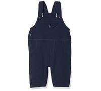 Playshoes Baby Sweat-latzhose, Pantalones Unisex niños, Azul (Marine 11), 68
