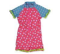 PLAYSHOES Traje de baño Girls rosa - flores - talla98/104