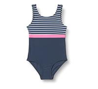 Playshoes Badeanzug Traje de baño de una Sola Pieza, Marine Ringel, 158 cm-164 cm para Niñas