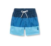 Playshoes Badeshorts Bañador de Playa, Color Block Marine, 98-104 para Niños