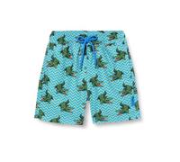 Playshoes Badeshorts, Bañador para Hombre Niños, Aquablau Krokodile,
