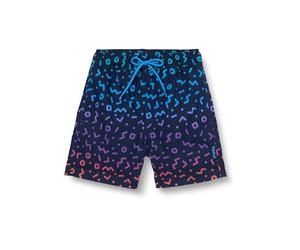 Playshoes Badeshorts, Bañador para Hombre Niños, Marine Allover,