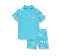 Playshoes Bañador con Camiseta de natación Juego de Camisa para Nadar, Animales Marinos, 110-116 cm Unisex niños