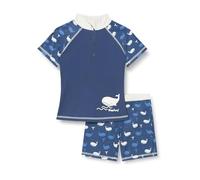 Playshoes Bañador con Camiseta de natación Juego de Camisa para Nadar, Ballena, 98 cm-104 cm Unisex niños
