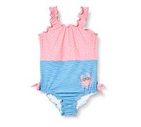 PLAYSHOES Traje de baño 'Krebs' azul ahumado / azul real / oro / rosa claro / blanco 110-116 azul ahumado / azul real / oro / rosa claro / blanco