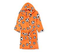 Playshoes Bata con Capucha de Manga Larga para Niños, Futbol, Naranja (Orange), 110-116 cm