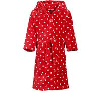 Playshoes - Bata de baño con capucha de manga larga para niña, 100% poliéster, talla 86 , color Original