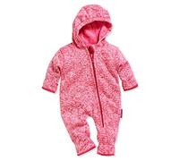 Playshoes Bebé-Niños Strickfleece Overall Traje de esquí Not Applicable, Rosa (Pink 18), 62