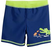 PLAYSHOES Bermudas 'Krokodil' azul real / verde neón / naranja pastel 74-80 azul real / verde neón / naranja pastel