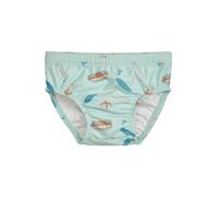 PLAYSHOES Bermudas 'Surf-Bus' azul / marrón / menta / blanco 62-68 azul / marrón / menta / blanco