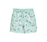 PLAYSHOES Bermudas 'Surf-Bus' marrón / menta / blanco 86-92 marrón / menta / blanco