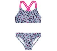 Playshoes Bikini de Dos Piezas para niña, Color Gris sobre Todo Leo, 110/116 cm