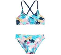 Playshoes Bikini de Dos Piezas para niña, Color petróleo Tropical, 158 cm a 164 cm