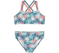 Playshoes Bikini de Dos Piezas para niña, Palmeras Azules, 110/116 cm