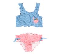 PLAYSHOES Bikini 'Krebs' azul ahumado / oro / rosa / blanco, Talla 98-104