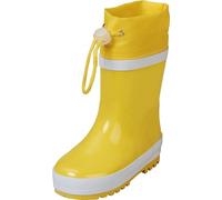 Playshoes Botas de Goma Forradas Unisex niños, Amarillo, 34/35 EU
