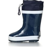 Playshoes Botas de Goma Forradas Unisex niños, Azul Gris, 32/33 EU