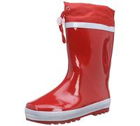 Playshoes Botas de Goma Forradas Unisex niños, Rojo, 24/25 EU