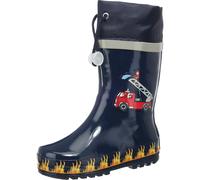 PLAYSHOES Botas de lluvia azul oscuro / dorado / gris claro / mezcla de colores / melón, Talla 22,5
