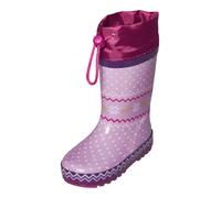 PLAYSHOES Botas de lluvia marrón / lavanda / pitaya / blanco 27 marrón / lavanda / pitaya / blanco