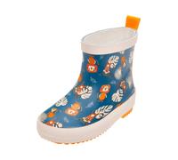 PLAYSHOES Botas de lluvia marrón / petróleo / naranja / blanco 25 EUR