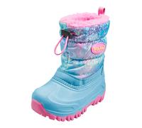PLAYSHOES Botas de nieve 'Regenbogen' azul claro / verde claro / lila / rosa 24-25 EUR