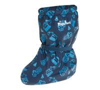 Playshoes Regenfüßlinge Neon, Cubrecalzado Impermeable, Unisex niños, Azul (Blue Marine), S