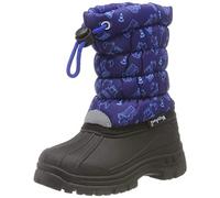 Playshoes Botines de Invierno Unisex niños, Azul Tráfico, 22/23 EU