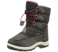 Playshoes Botines de Invierno Unisex niños, Negro Pink Para Cordones, 26/27 EU